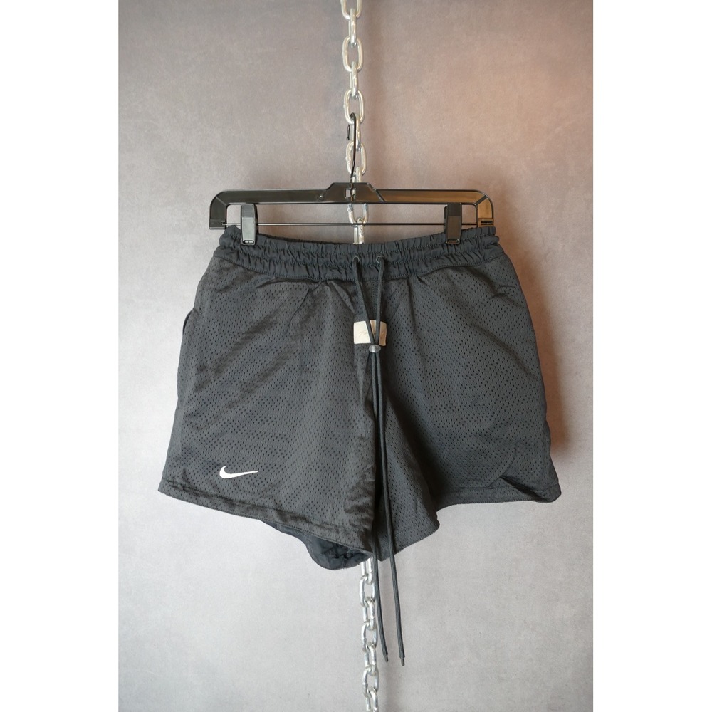 Nike Fear of‎ God Mesh Basketball Shorts Black CU4690-010 Mens Small